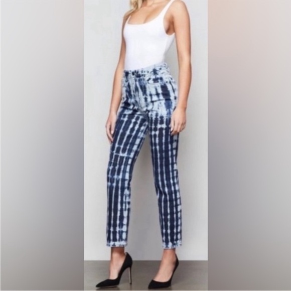 Good American Shibori Jeans size 12 - Picture 1 of 3